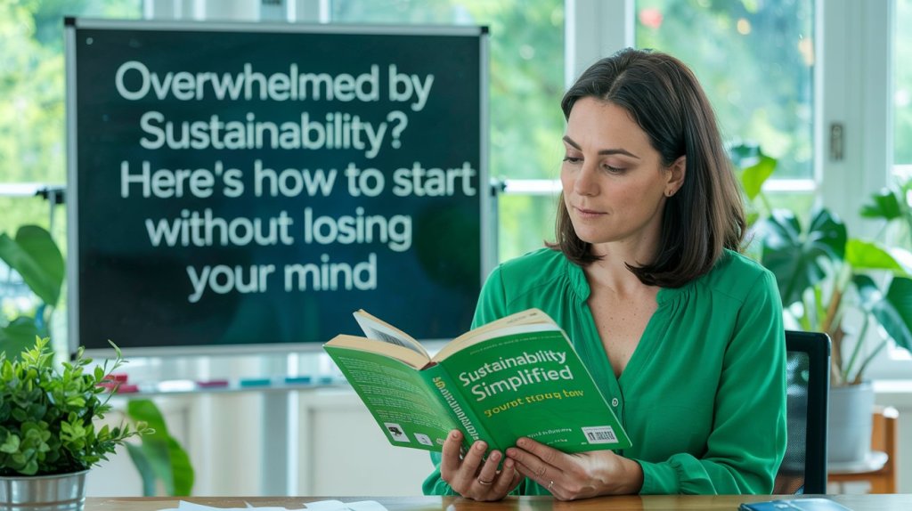 Overwhelmed by Sustainability? Here’s How to Start Without Losing Your&nbsp;Mind